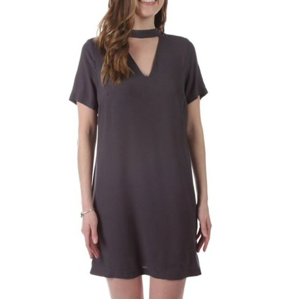 Anthropologie Bishop + Young Sasha Shift Dress Cocktail Choker Size Small